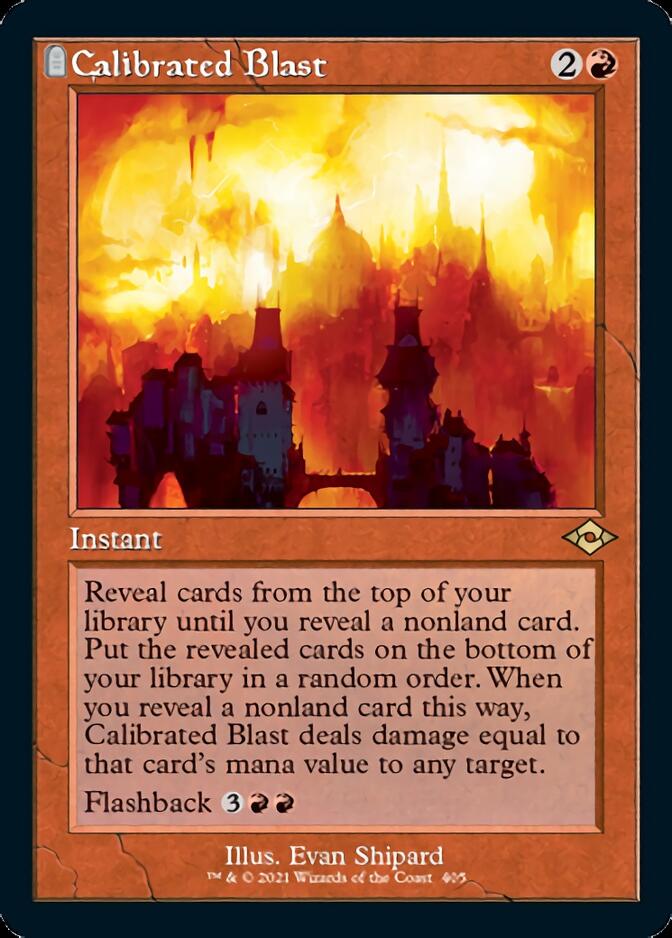 Calibrated Blast (Retro) [Modern Horizons 2]-1