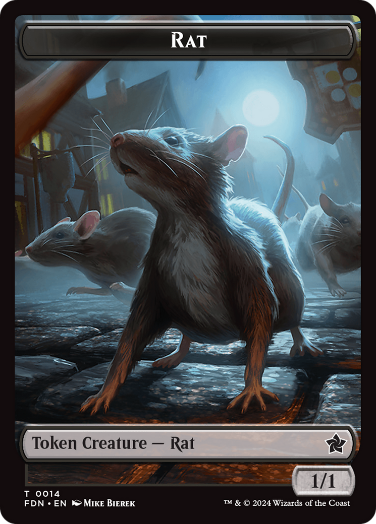 Rat (TFDN-014) - Foundations Tokens Foil-1