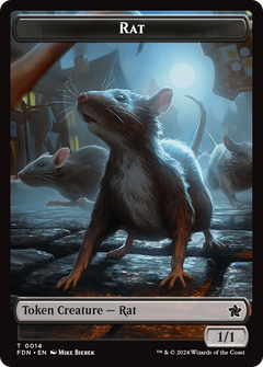 Rat (TFDN-014) - Foundations Tokens Foil-1
