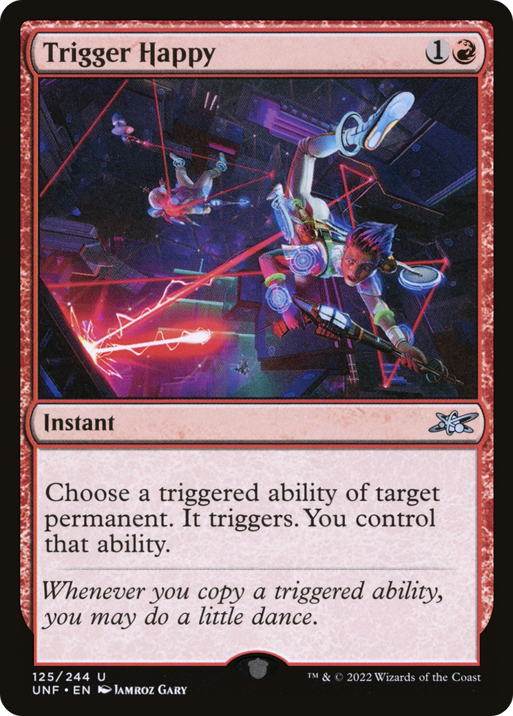 Trigger Happy (UNF-125) - Unfinity Foil-1