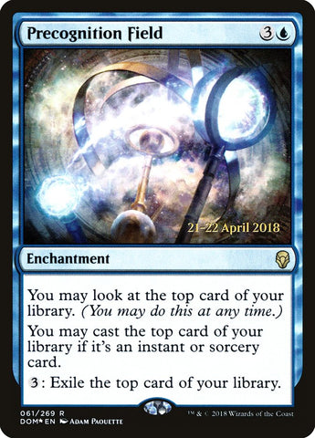 Precognition Field [Dominaria Prerelease Promos]