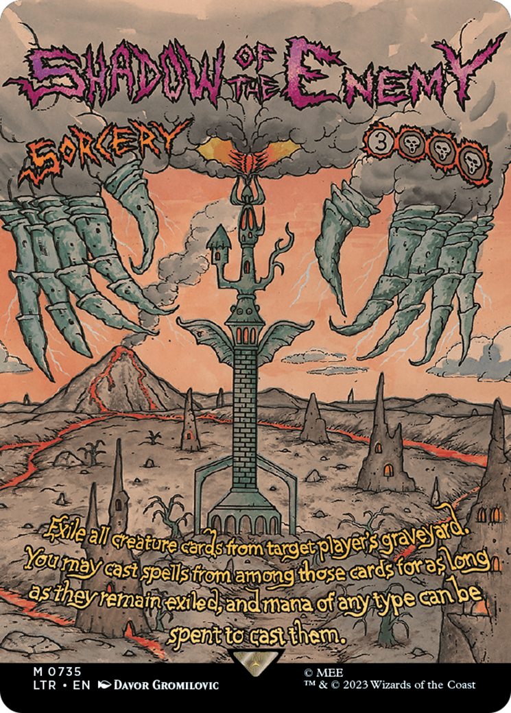 Shadow of the Enemy (Borderless Poster) [The Lord of the Rings: Tales of Middle-Earth]-1