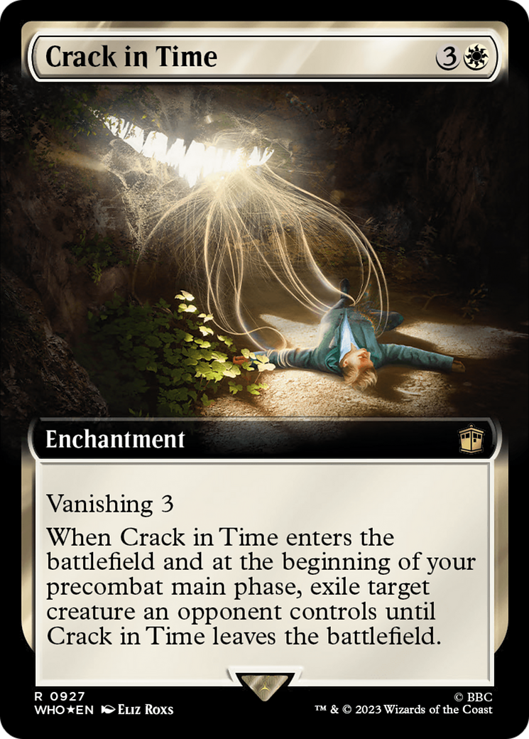 Crack in Time (Extended Art) (Surge Foil) [Doctor Who]-1
