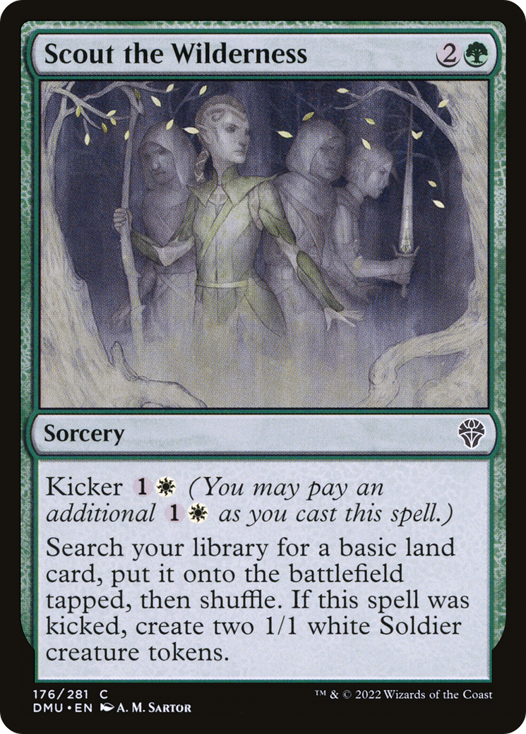 Scout the Wilderness [Dominaria United]-1