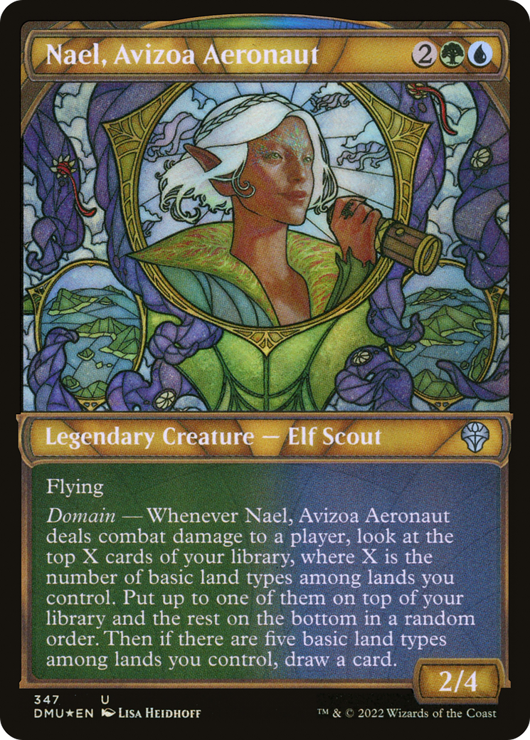 Nael, Avizoa Aeronaut (Showcase Textured) [Dominaria United]-1