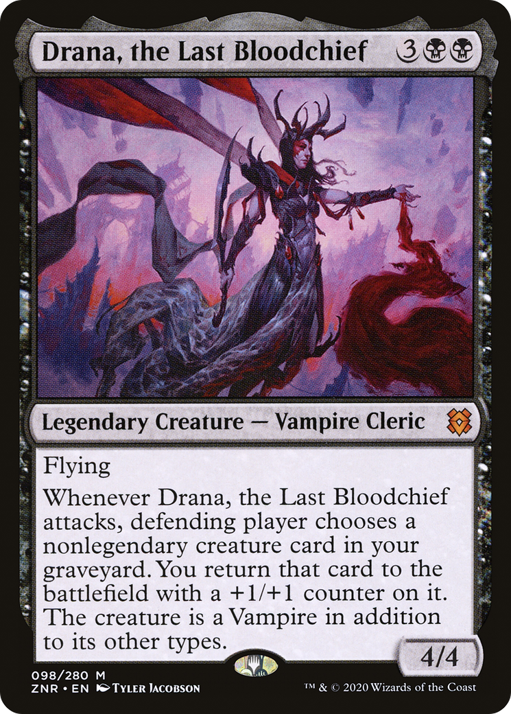 Drana, the Last Bloodchief [Zendikar Rising]-1