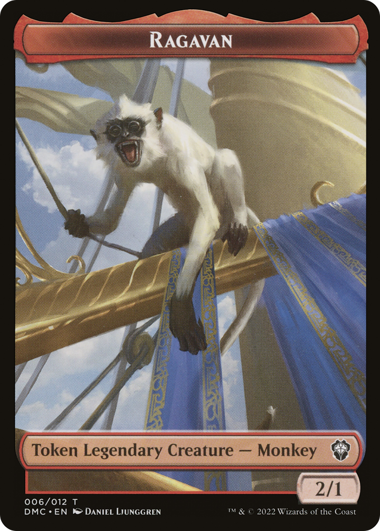 Ragavan (TDMC-006) - Dominaria United Commander Tokens Foil-1