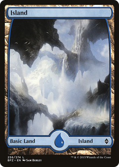 Island (256) (Full Art) [Battle for Zendikar]-1