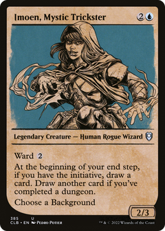 Imoen, Mystic Trickster (Showcase) [Commander Legends: Battle for Baldur's Gate]-1
