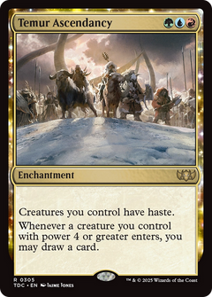 Temur Ascendancy [Tarkir: Dragonstorm Commander]-1