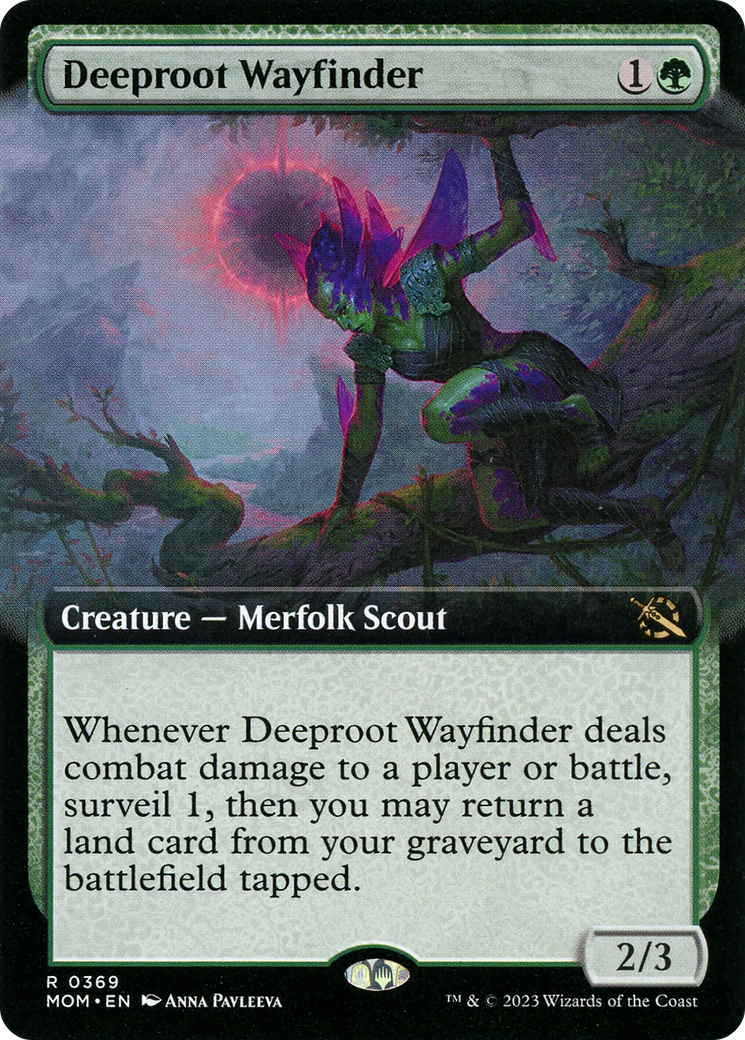 Deeproot Wayfinder (Extended Art) [March of the Machine]-1