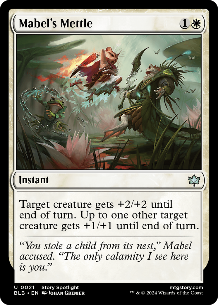 Mabel's Mettle [Bloomburrow]-1