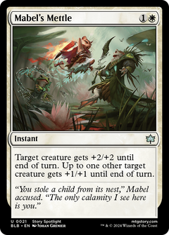 Mabel's Mettle [Bloomburrow]-1