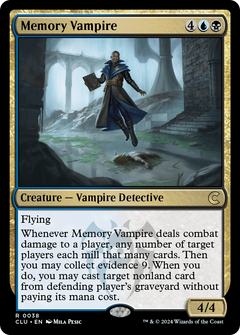 Memory Vampire [Ravnica: Clue Edition]-1