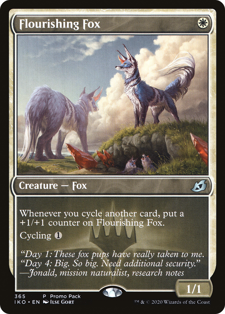 Flourishing Fox (Promo Pack) [Ikoria: Lair of Behemoths Promos]-1