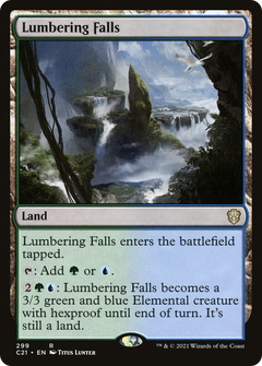 Lumbering Falls [Commander 2021]-1