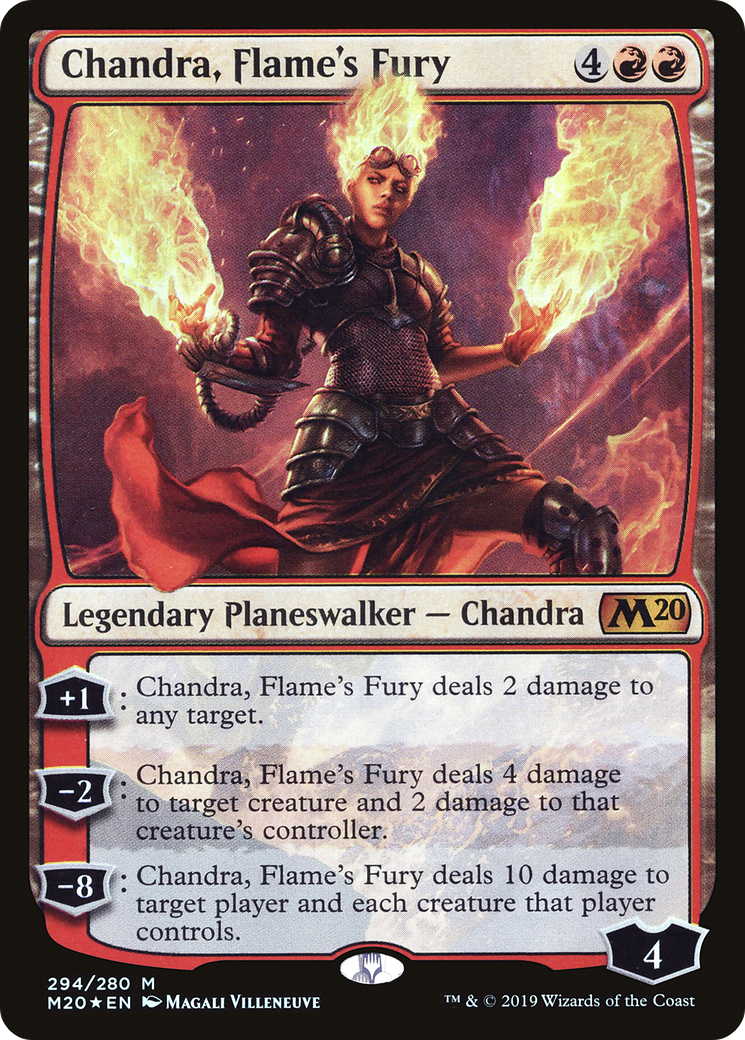 Chandra, Flame's Fury [Core Set 2020]-1