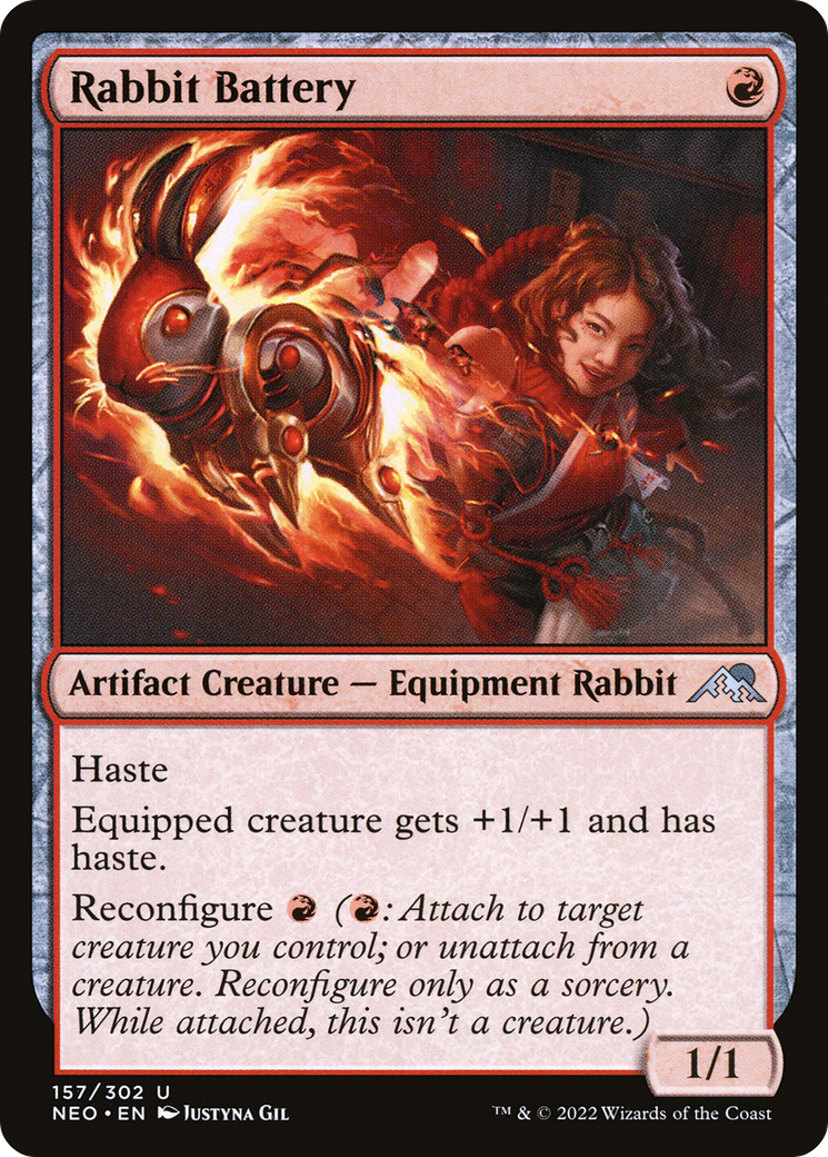 Rabbit Battery [Kamigawa: Neon Dynasty]-1