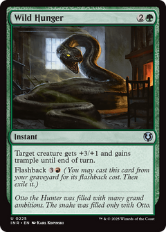 Wild Hunger (INR-225) - Innistrad Remastered Foil-1