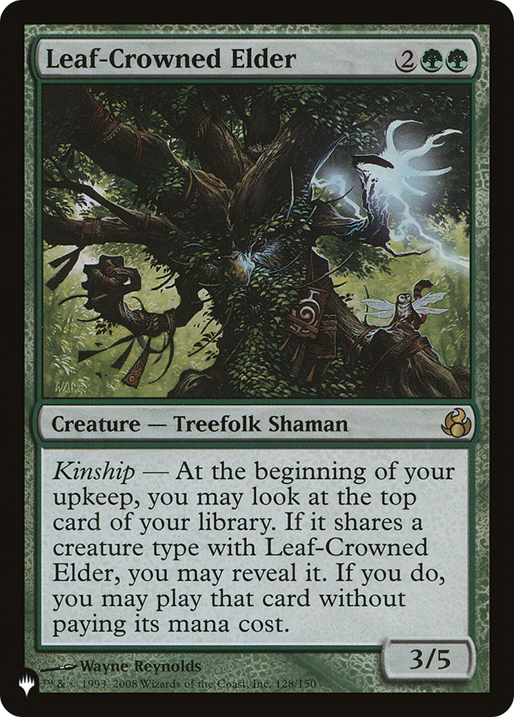 Leaf-Crowned Elder [The List]-1