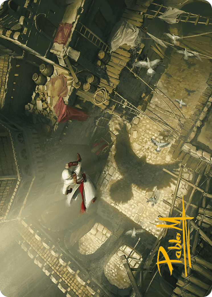Rooftop Bypass Art Card (Gold-Stamped Signature) [Assassin's Creed Art Series]-1