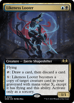 Likeness Looter (Extended Art) [Wilds of Eldraine]-1