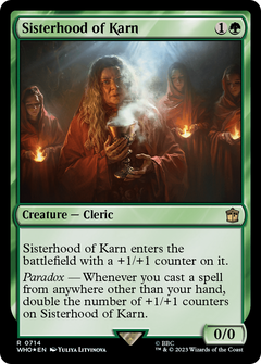 Sisterhood of Karn (Surge Foil) [Doctor Who]-1