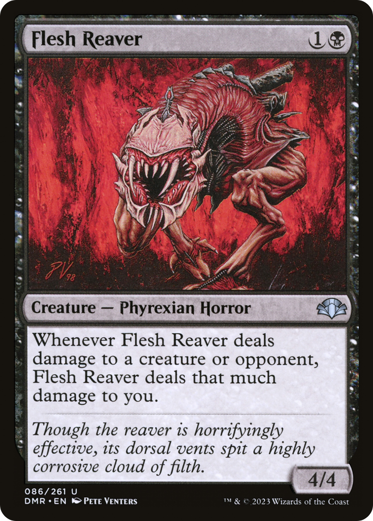 Flesh Reaver [Dominaria Remastered]-1