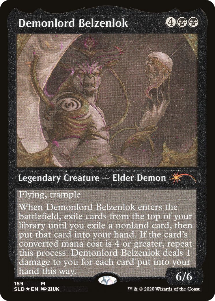 Demonlord Belzenlok (SLD-159★) - Secret Lair Drop Etched Foil-1