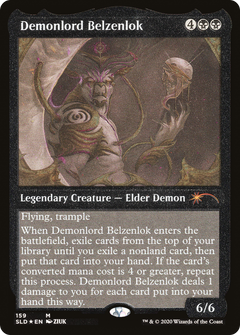 Demonlord Belzenlok (SLD-159★) - Secret Lair Drop Etched Foil-1