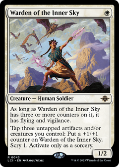 Warden of the Inner Sky (PPLCI-043) - The Lost Caverns of Ixalan Promos Foil-1