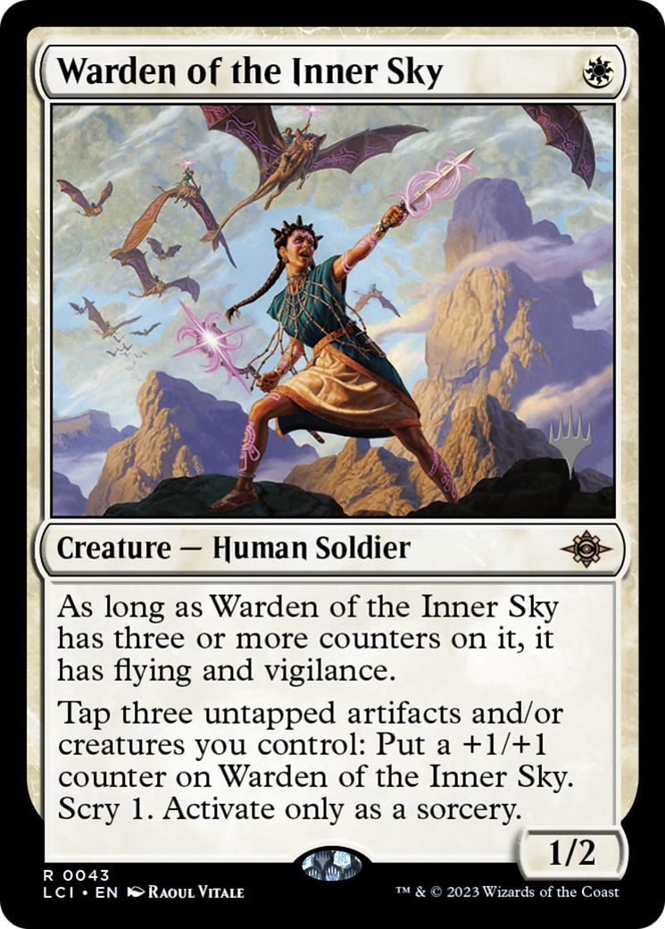 Warden of the Inner Sky (PPLCI-043) - The Lost Caverns of Ixalan Promos Foil-1