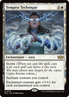 Tempest Technique [Tarkir: Dragonstorm Commander]-1