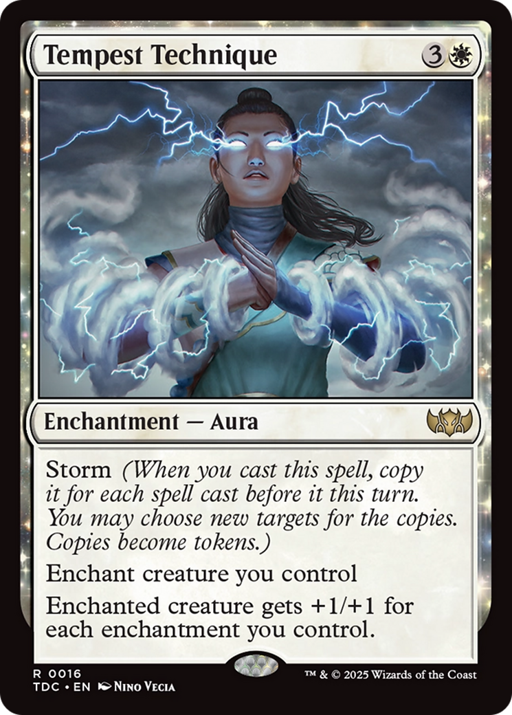 Tempest Technique [Tarkir: Dragonstorm Commander]-1
