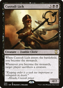 Custodi Lich [Streets of New Capenna Commander]-1
