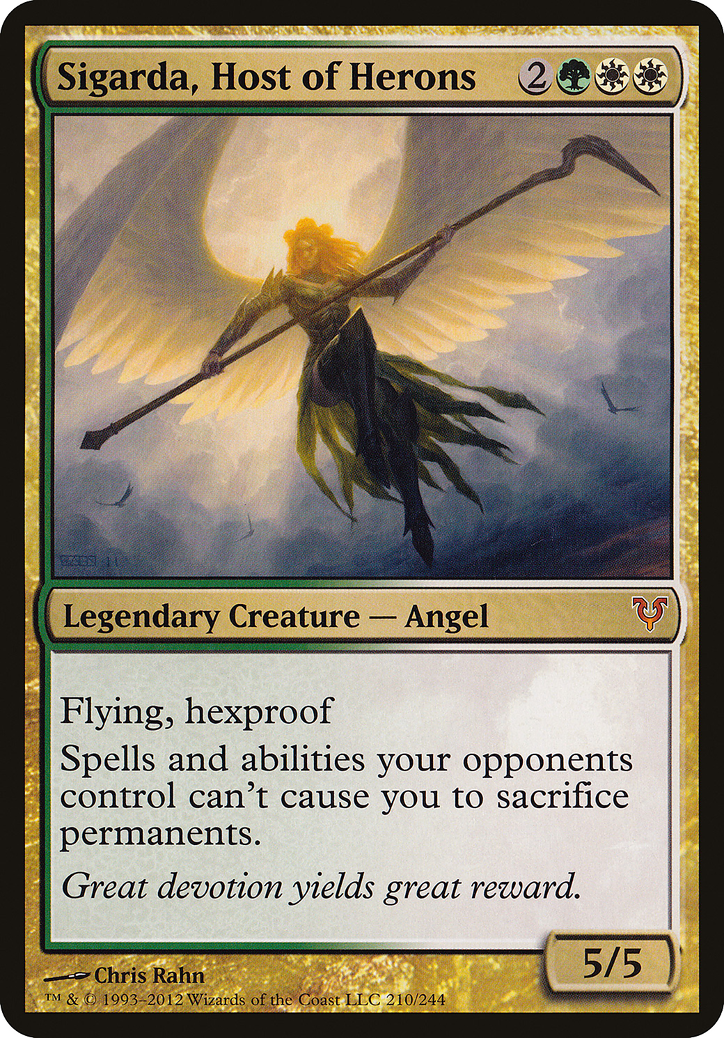 Sigarda, Host of Herons [Open the Helvault]-1