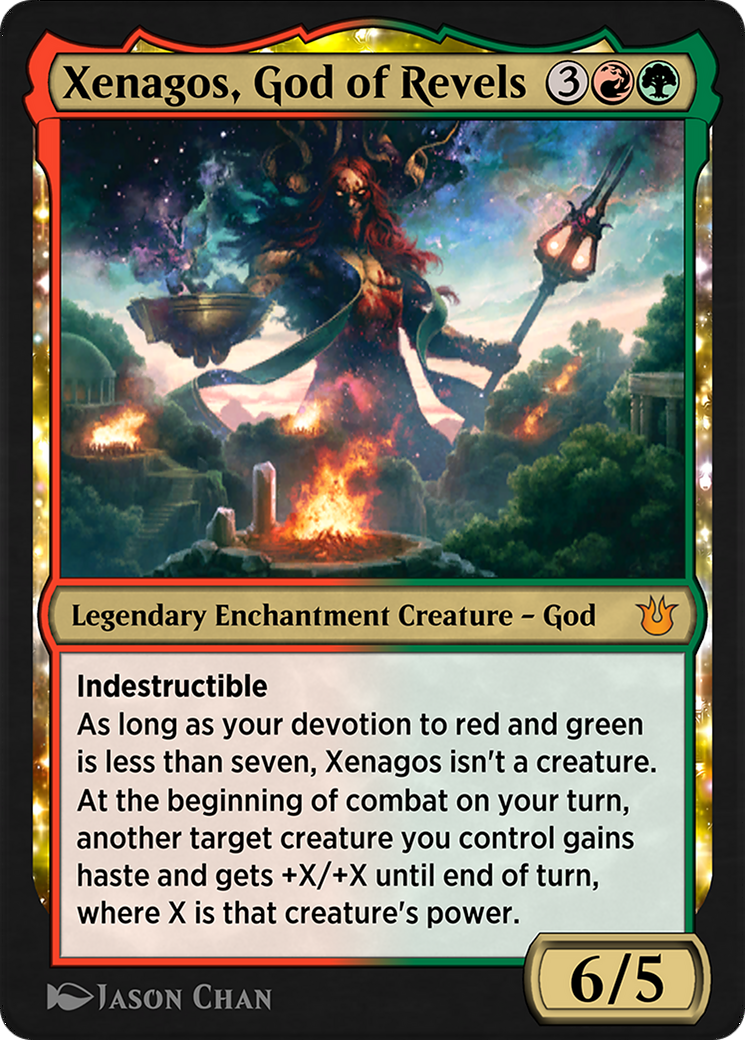 Xenagos, God of Revels (EA3-018) - Explorer Anthology 3: (enchantment)-1