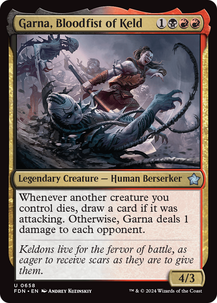 Garna, Bloodfist of Keld [Foundations]-1