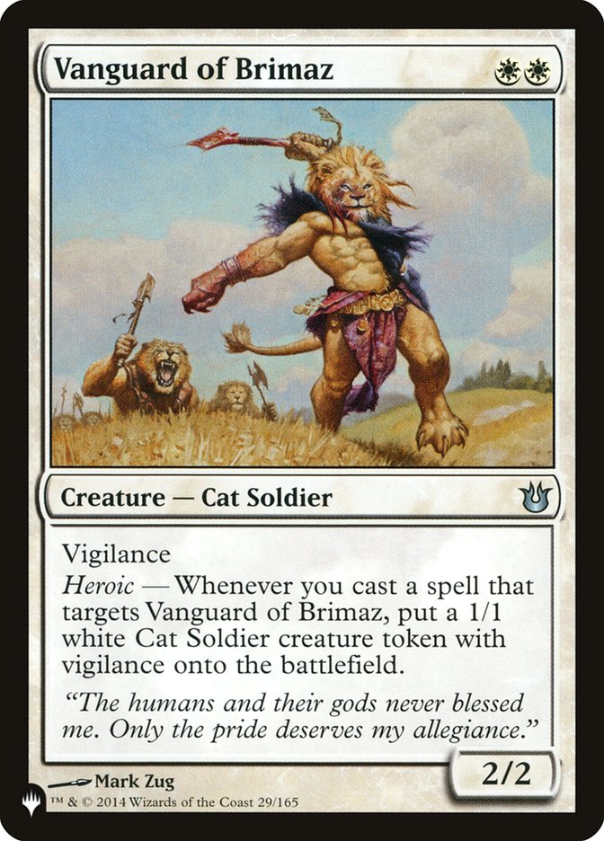 Vanguard of Brimaz [The List]-1