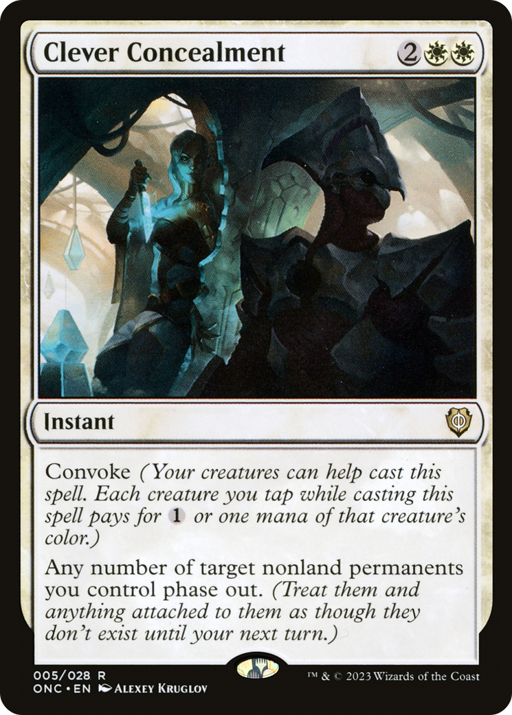 Clever Concealment [Phyrexia: All Will Be One Commander]-1
