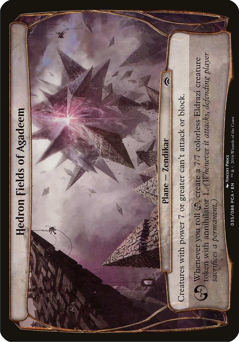 Hedron Fields of Agadeem (Planes) [Planechase Anthology Planes]-1