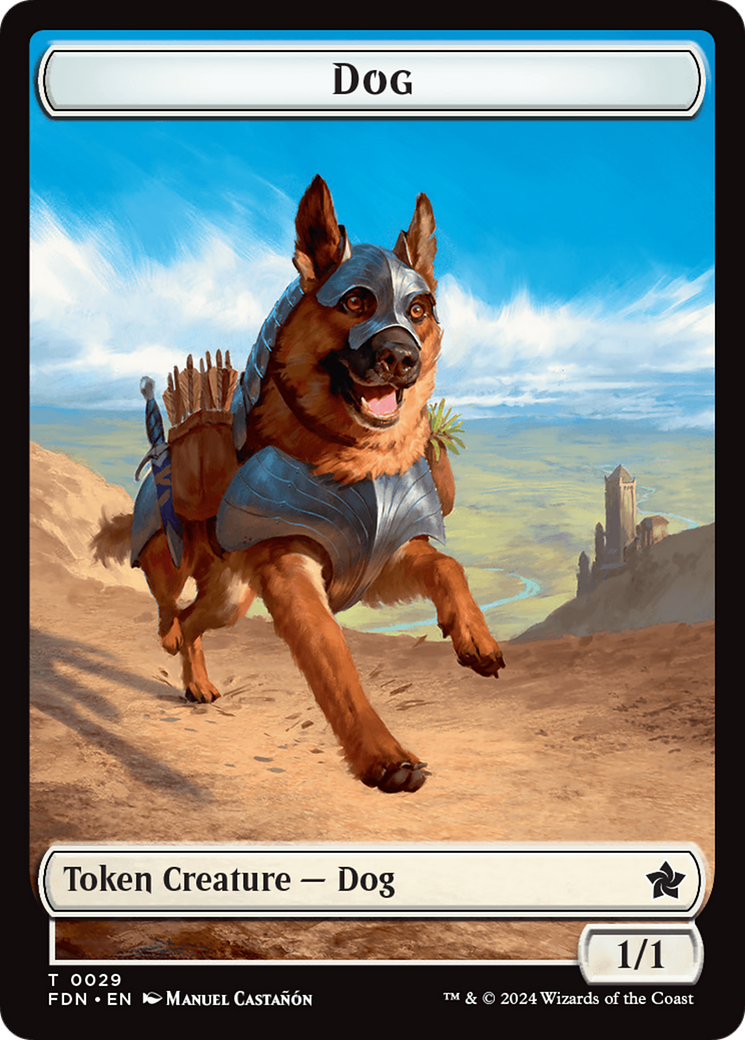 Dog (TFDN-029) - Foundations Tokens-1