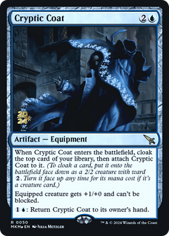 Cryptic Coat [Murders at Karlov Manor Prerelease Promos]-1