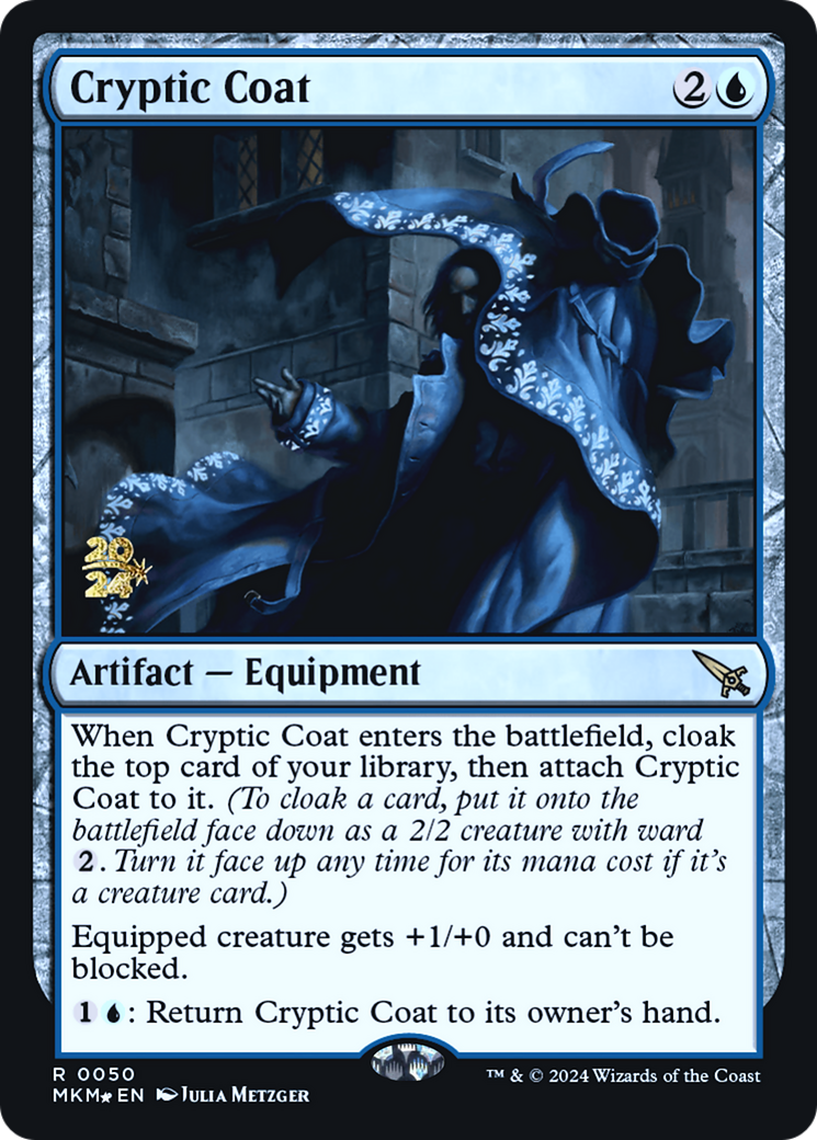 Cryptic Coat [Murders at Karlov Manor Prerelease Promos]-1