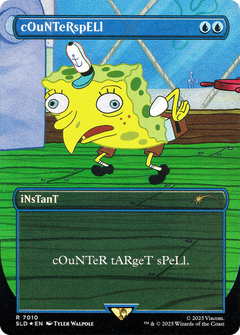 cOuNTeRspELl (7010) (Rainbow Foil) (SLD-7010) - Secret Lair Drop (Borderless) Foil-1