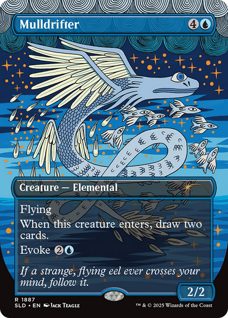 Mulldrifter (Rainbow Foil) [Secret Lair Drop Series]-1
