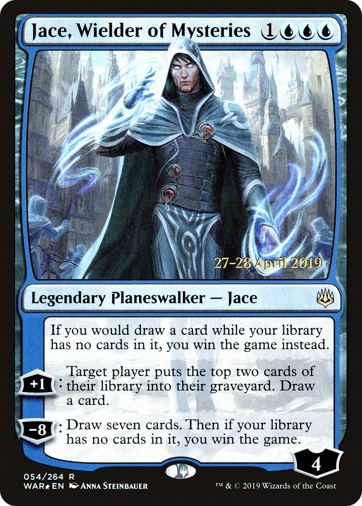 Jace, Wielder of Mysteries [War of the Spark Prerelease Promos]-1