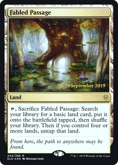 Fabled Passage [Throne of Eldraine Prerelease Promos]-1