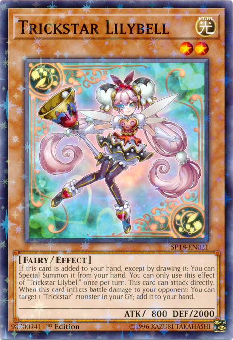 Trickstar Lilybell [SP18-EN021] Starfoil Rare