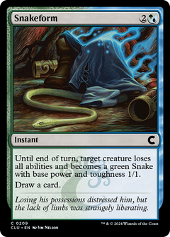 Snakeform [Ravnica: Clue Edition]-1